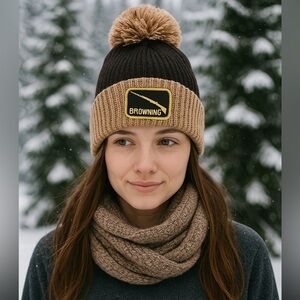 Unisex Vintage Knit Winter Ski Hat NWT